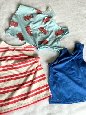Kids' Light Blue Ice Pop Print Tank Top - Unbranded